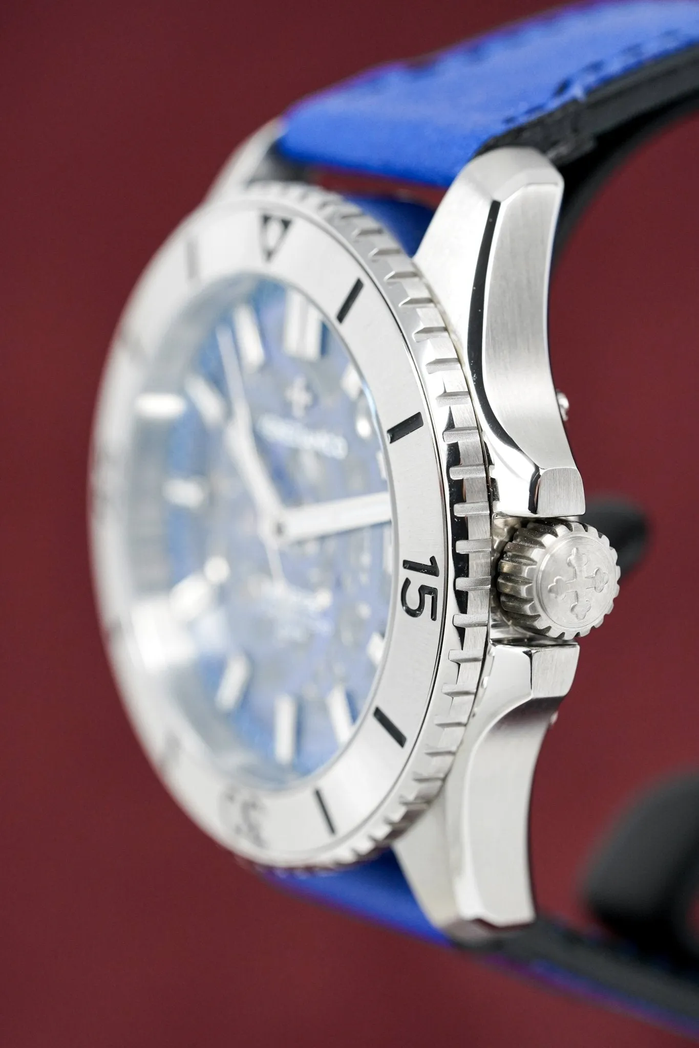 Venezianico Automatic Watch Nereide UltraLeggero Skeleton Blue 3921502