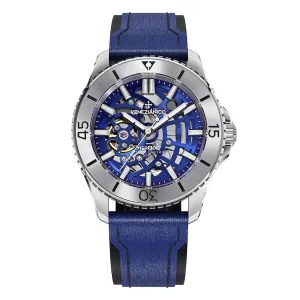Venezianico Automatic Watch Nereide UltraLeggero Skeleton Blue 3921502