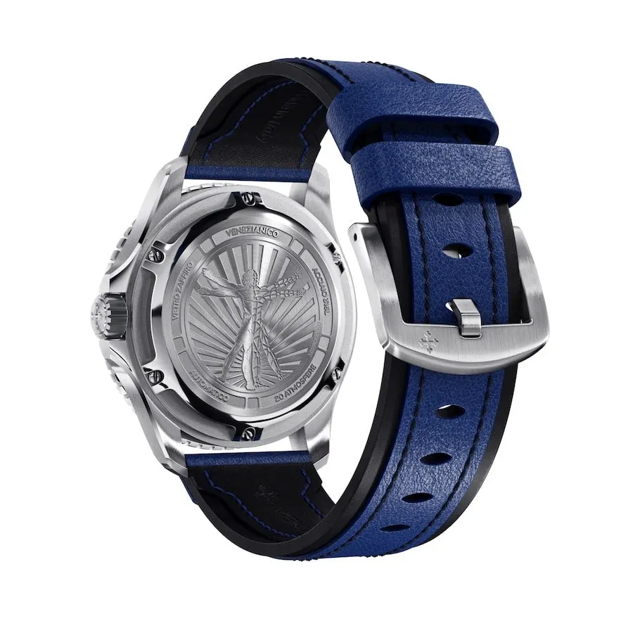 Venezianico Automatic Watch Nereide UltraLeggero Skeleton Blue 3921502