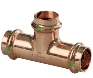 Viega ProPress Zero Lead Copper Reducing Tee P x P x P