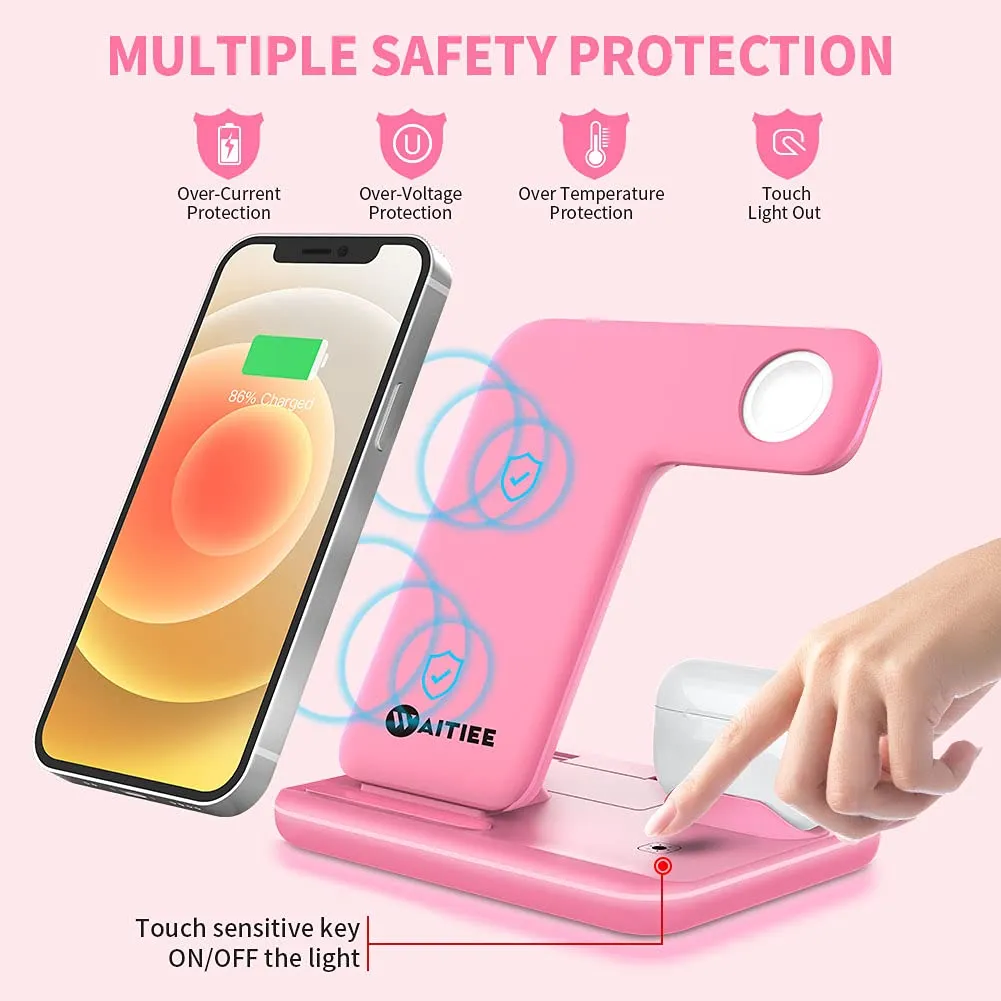 WAITIEE 3-in-1 Wireless Charger