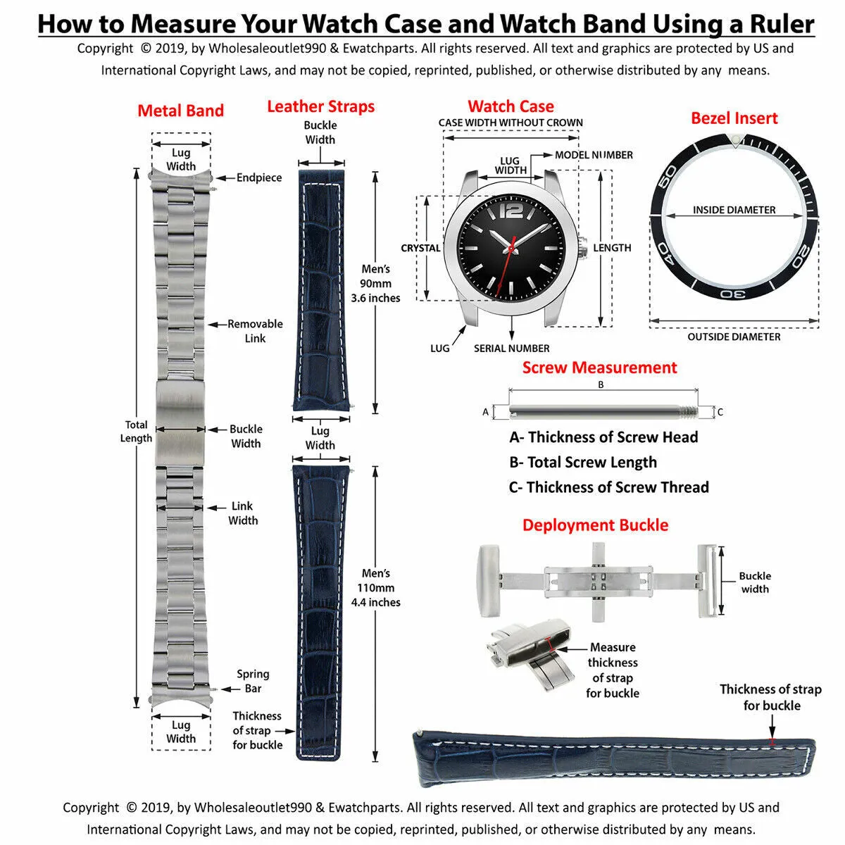 WATCH BAND RIVET PIN FOR ROLEX JUBILEE CLASP BUCKLE LADY MEN STAINLESS STEEL