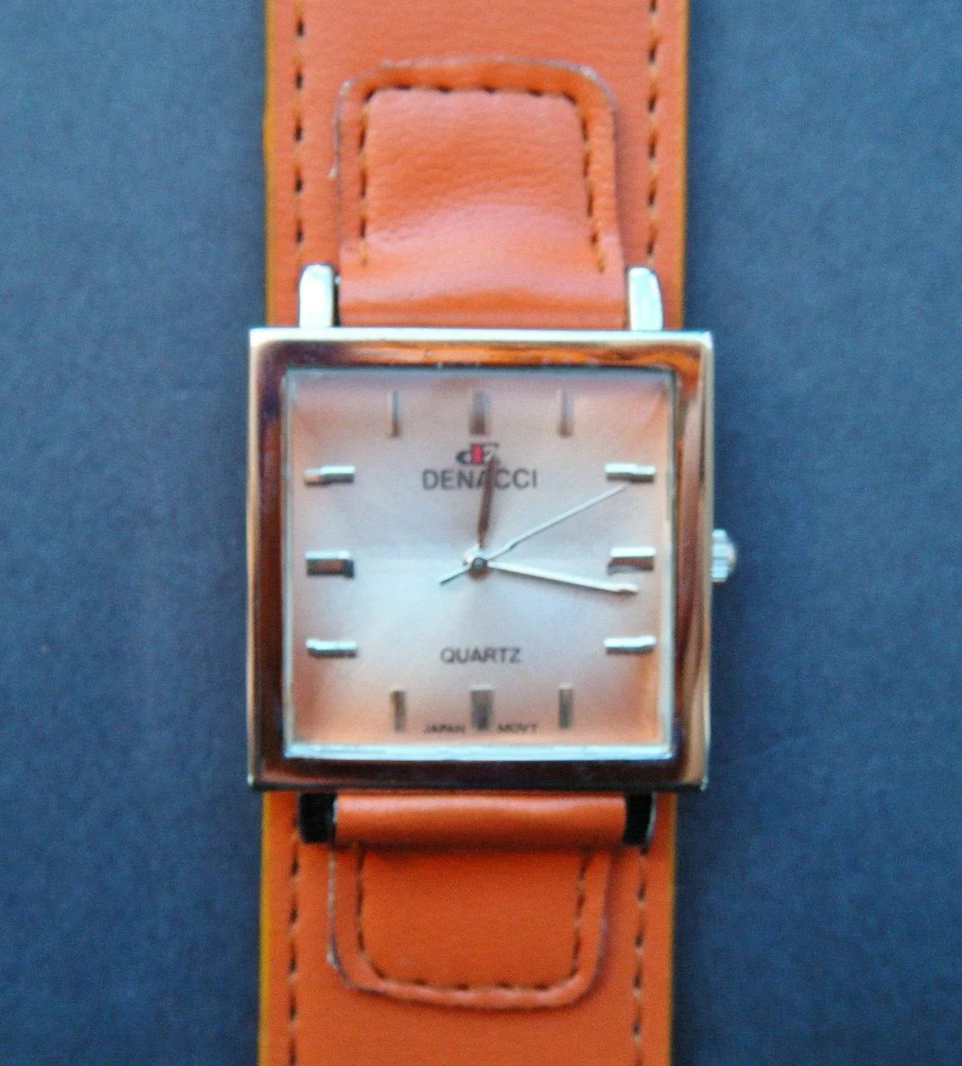 Watch Wrist Orange Cuff Wristband Wristwatch