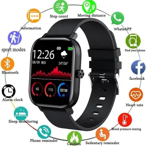 Watches smart watch wristband men women sport clock heart rate monitor sleep monitor bluetooth 1.5 Inches