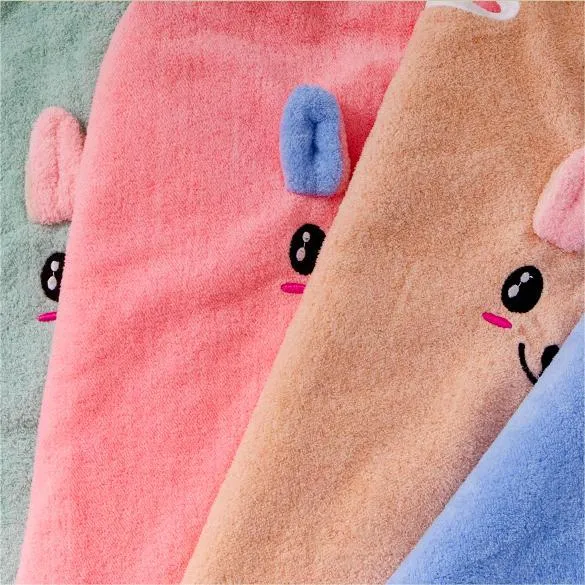 Wearable Bunny Baby Bath Towel