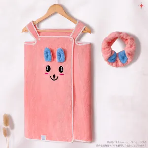 Wearable Bunny Baby Bath Towel