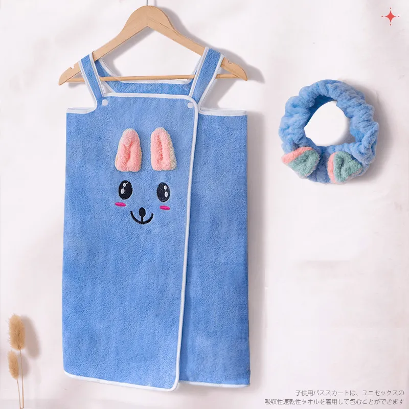 Wearable Bunny Baby Bath Towel
