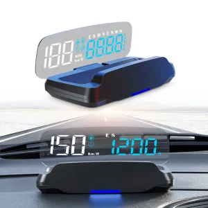 Wiyii hud مرآة عرض C7 gps شعبية عداد السرعة . Wiyii hud mirror display C7 gps popular speedometer hud